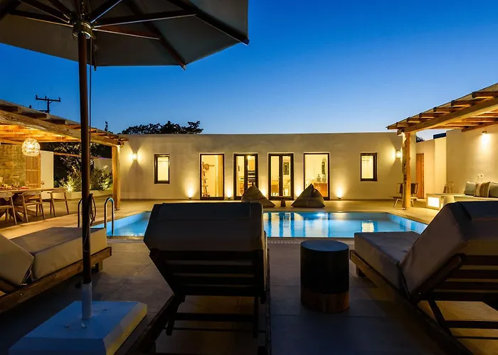 別荘 Noble Pearl Paros サンタ・マリア